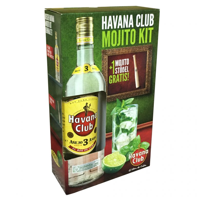 Havana Club Anejo 3 Anos 0,7 lt mit Stößel im